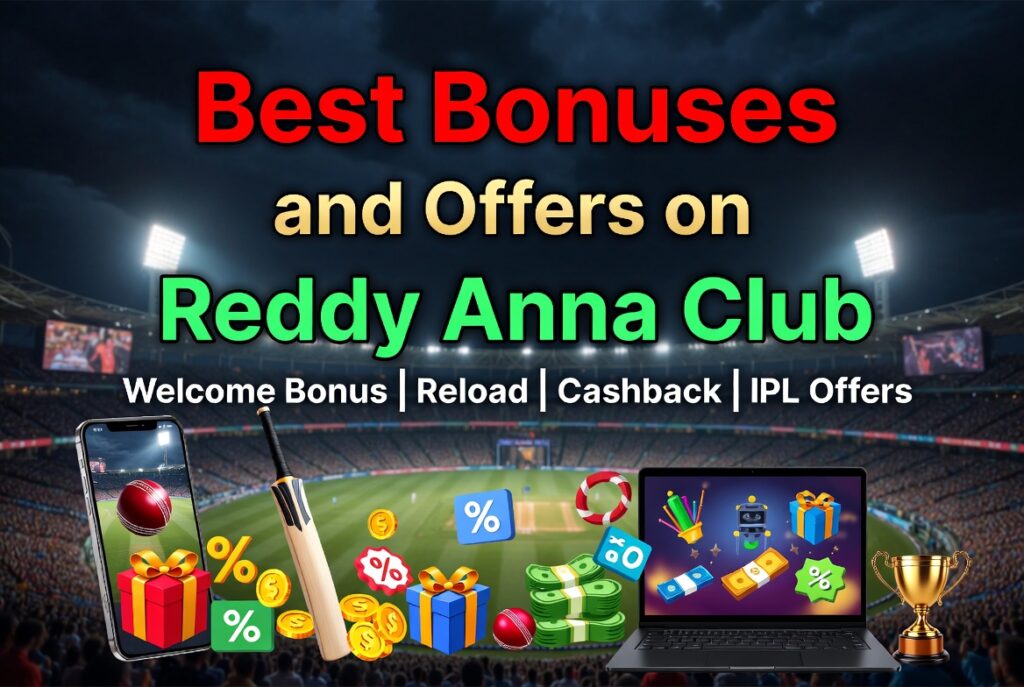 Best Bonuses and Offers on Reddy Anna Club